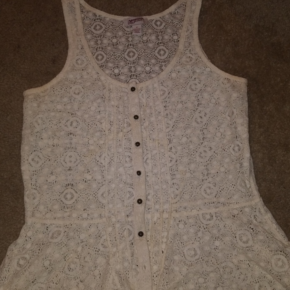 Lace tank top
